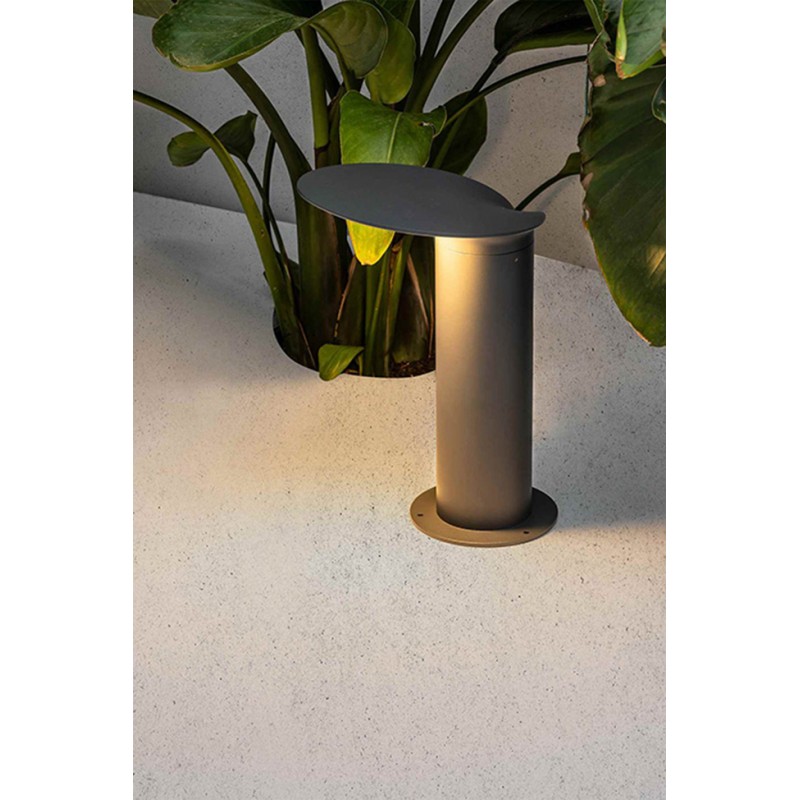 Парковый светильник Faro 71224 LOTUS 350 Dark grey beacon lamp, 18 Вт, 1120 лм, 3000K