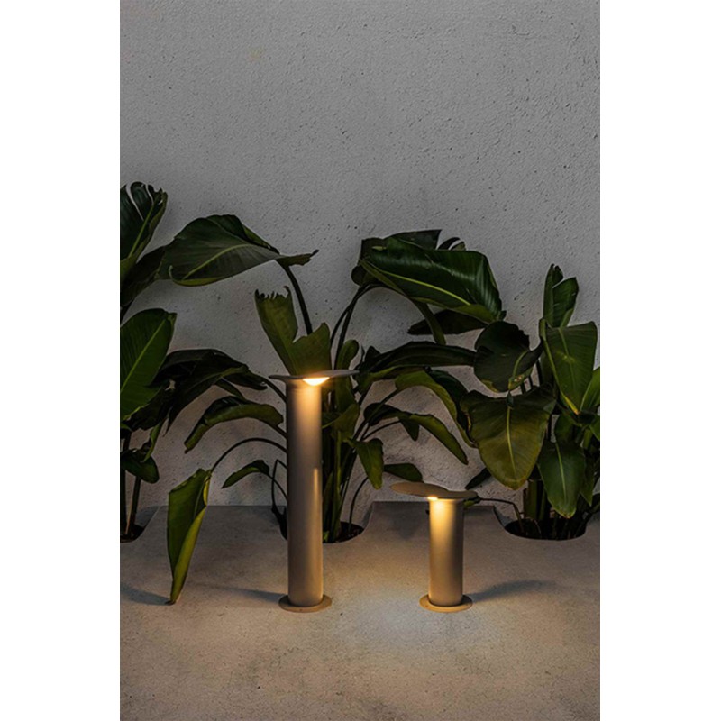 Парковый светильник Faro 71225 LOTUS 650 Dark grey beacon lamp, 18 Вт, 1120 лм, 3000K