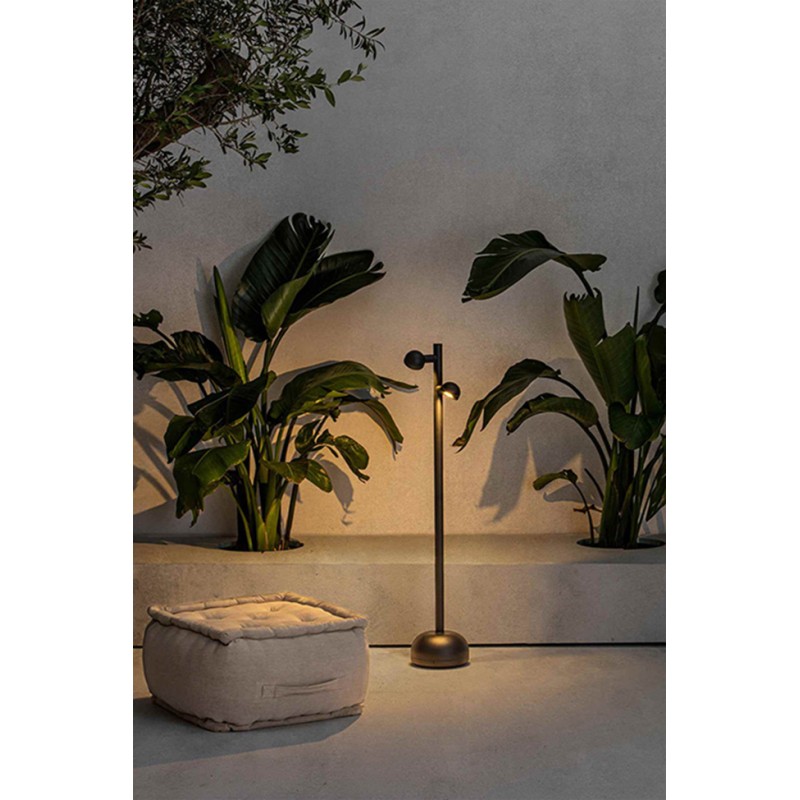 Парковый светильник Faro 71253 Brot 900 Black beacon lamp, 10 Вт, 620 лм, 2700K
