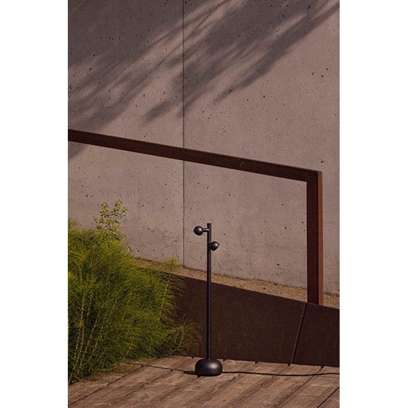 Парковый светильник Faro 71256 Brot 900 Black beacon lamp with cable, 10 Вт, 620 лм, 2700K