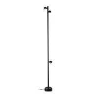 Торшер Faro 71257 BROT 1800 Black pole lamp with cable, 21 Вт, 930 лм, 2700K
