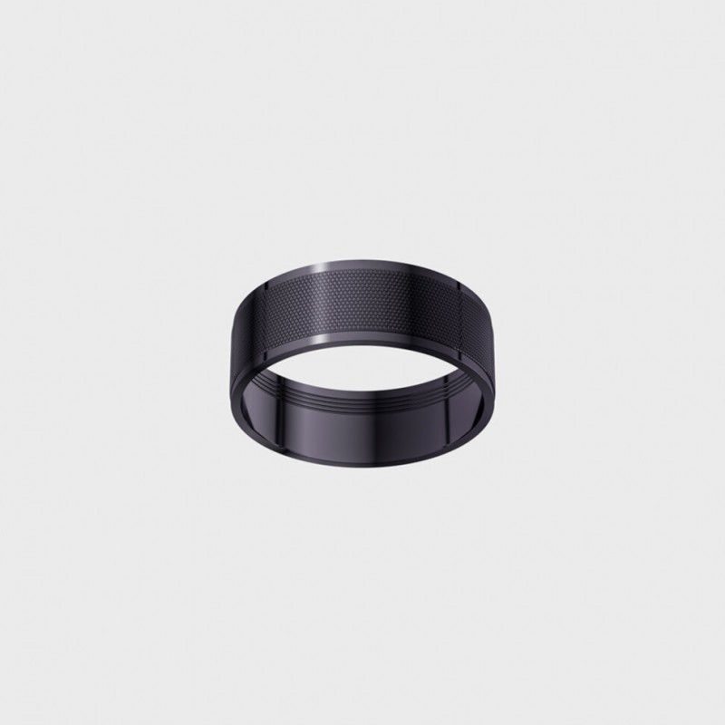 Декоративне кільце SOL RING GRAIN, D95mm, H33mm, diamond black (SOL RING GRAIN DIAMOND BLACK)
