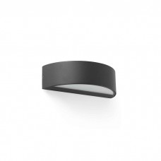 Настенный светильник Faro 71276 OVAL Dark grey wall lamp, 10 Вт, 450 лм, 3000K
