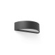 Настенный светильник Faro 71276 OVAL Dark grey wall lamp, 10 Вт, 450 лм, 3000K