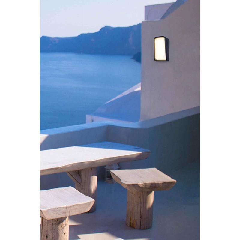 Настенный светильник Faro 71279 MASK Dark grey wall lamp, 15 Вт, 550 лм, 3000K