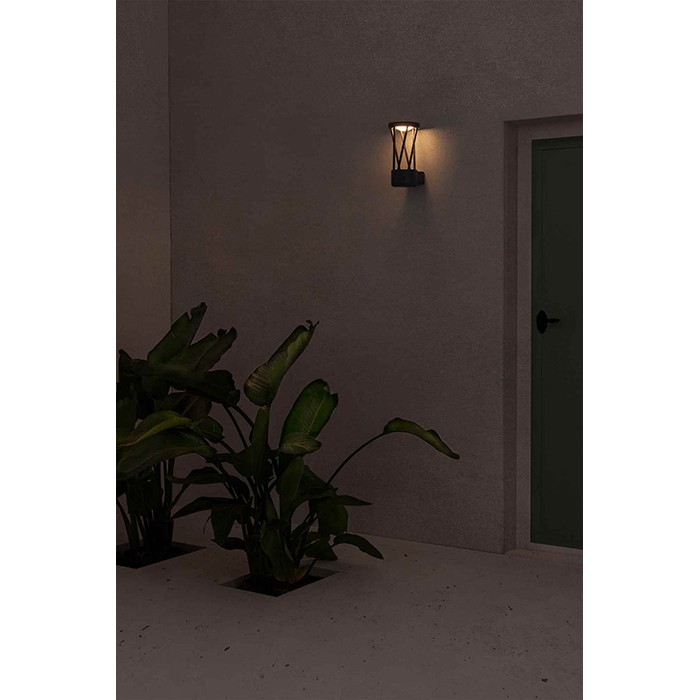 Бра Faro 71285 TWIST Dark grey wall lamp, 10 Вт, 500 лм, 3000K