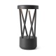Парковый светильник Faro 71286 TWIST 300 Dark grey post lamp, 10 Вт, 500 лм, 3000K