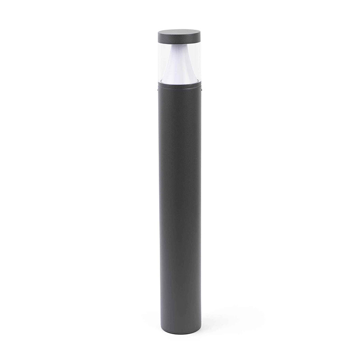 Парковий світильник Faro 71299 PLIM 1 Dark grey beacon lamp, 10 Вт, 250 лм, 3000K