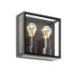 Настенный светильник Faro 71306 POMO Dark grey wall lamp