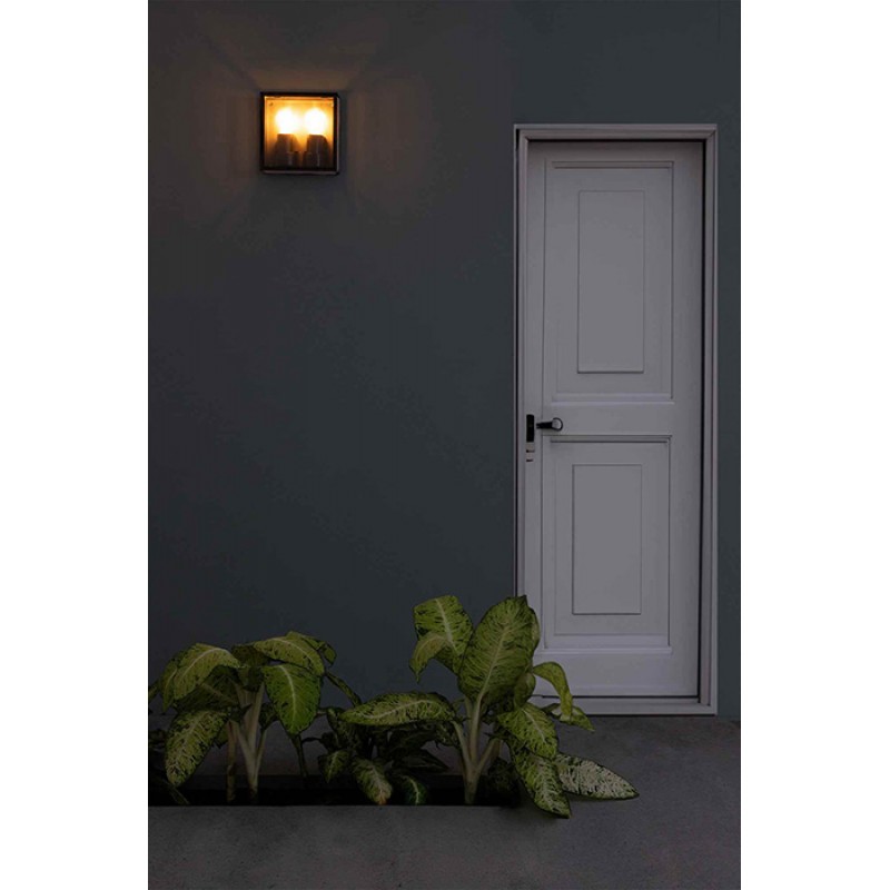 Настенный светильник Faro 71306 POMO Dark grey wall lamp
