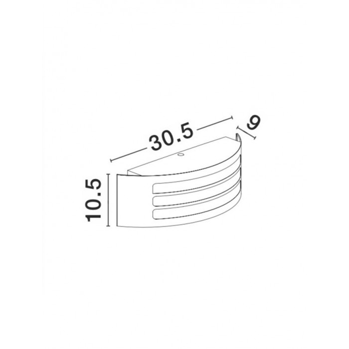 Настенный светильник Nova Luce 713115 Zenith Настенный светильник Nova Luce 713115 Zenith