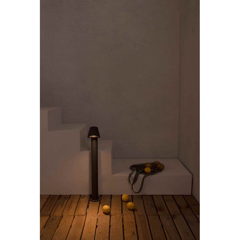 Парковый светильник Faro 71352 GINA Dark grey beacon lamp