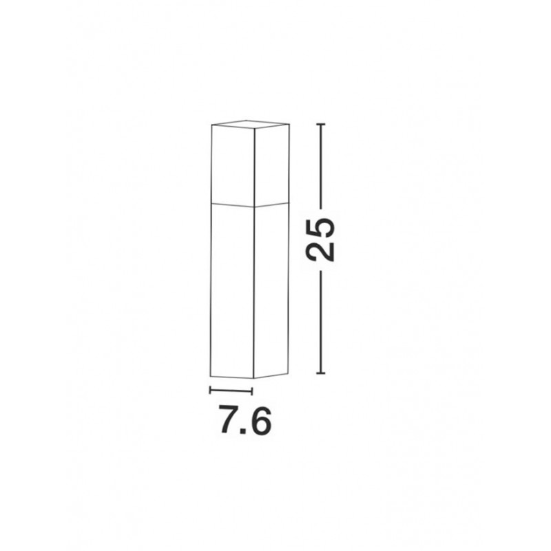 Парковый светильник Nova Luce 71371102 Stick