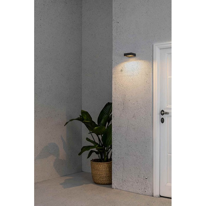 Настенный светильник Faro 71388 TAIMA Dark grey wall lamp, 6 Вт, 310 лм, 3000K