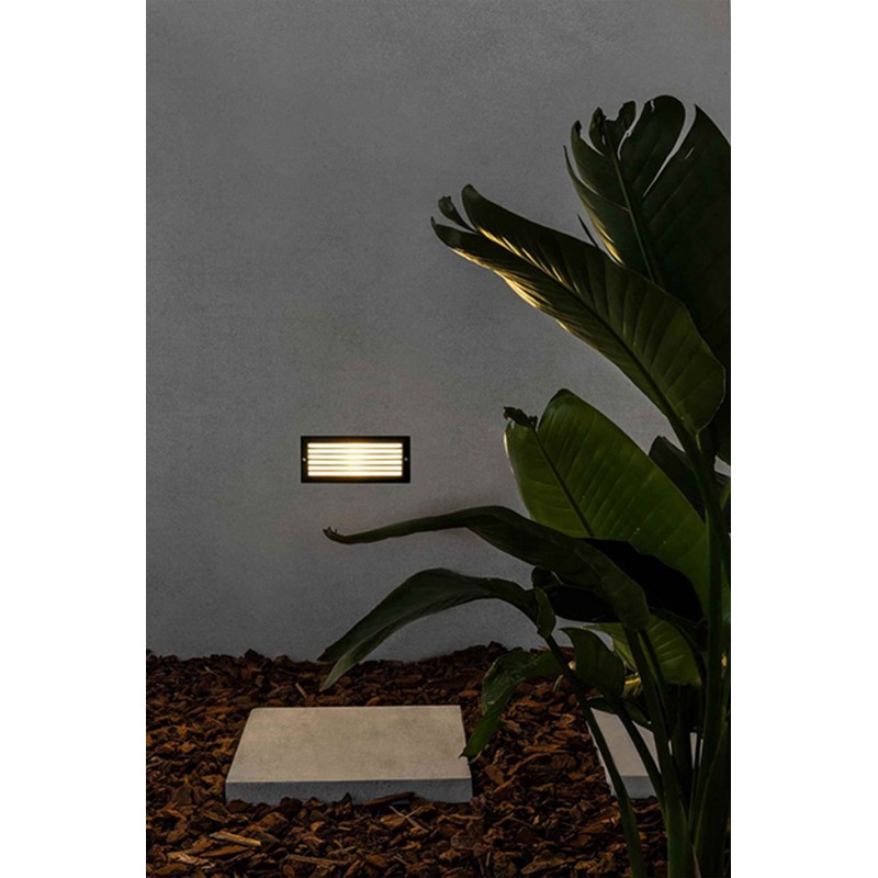 Настенный светильник Faro 71481 ESCA Black recessed lamp