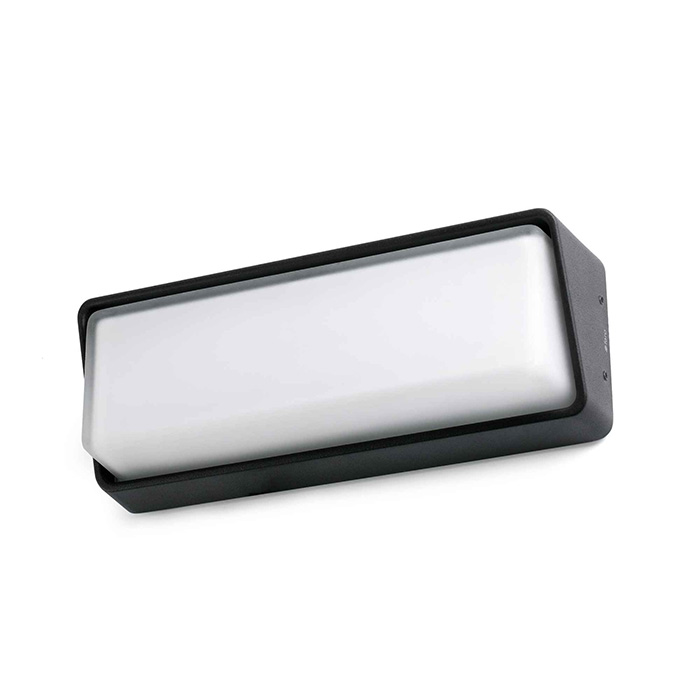 Настенный светильник Faro 71537 HALF Dark grey wall lamp, 20 Вт, 1350 лм, 3000K