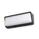 Настенный светильник Faro 71537 HALF Dark grey wall lamp, 20 Вт, 1350 лм, 3000K