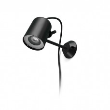 Спот - Faro 71546 FLOW Black wall lamp with spike