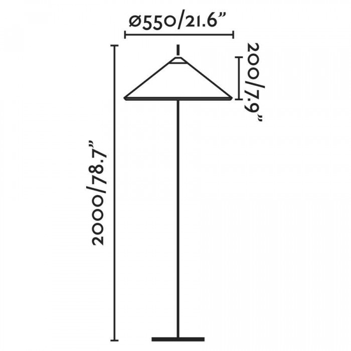 Торшер Faro 71569-01 Saigon OUT 2000 R55 Grey/Matt white floor lamp