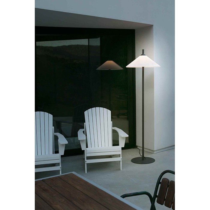 Торшер Faro 71569-01 Saigon OUT 2000 R55 Grey/Matt white floor lamp