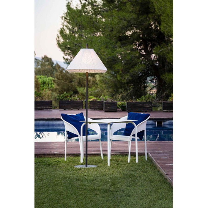 Торшер Faro 71569-05 Saigon OUT 1950 T70 Grey/matt white floor lamp