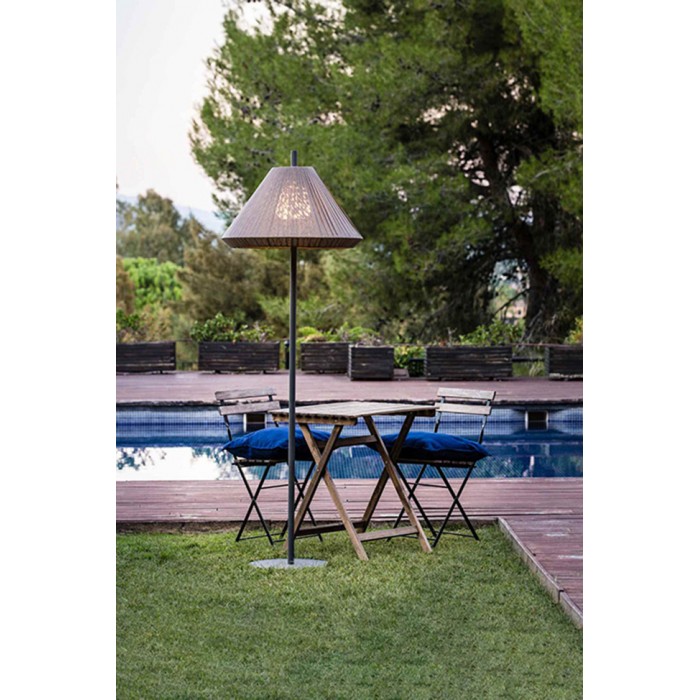 Торшер Faro 71569-06 Saigon OUT 1950 T70 Grey/brown floor lamp