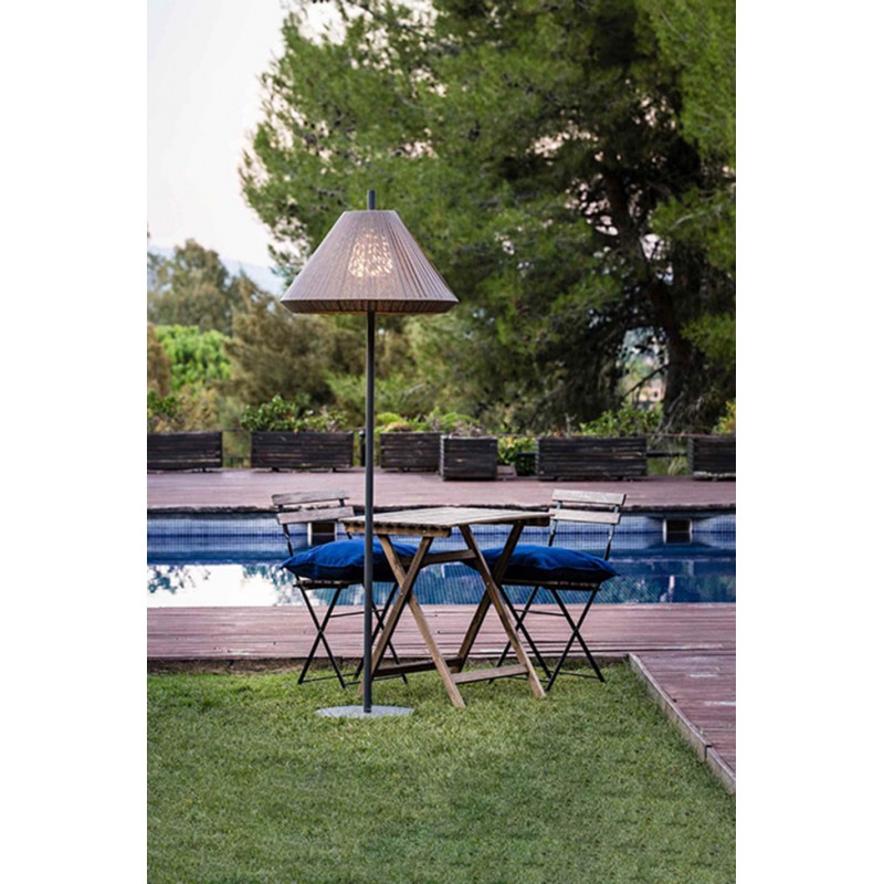 Торшер - Faro 71569-06 Saigon OUT 1950 T70 Grey/brown floor lamp
