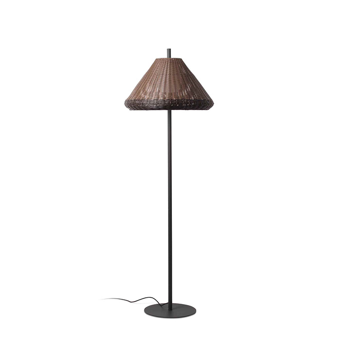 Торшер Faro 71569-07 Saigon OUT 1950 W70 Grey/brown floor lamp