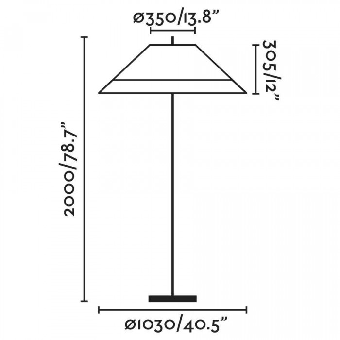 Торшер Faro 71569-08 Saigon OUT Grey/brown floor lamp 2M W100