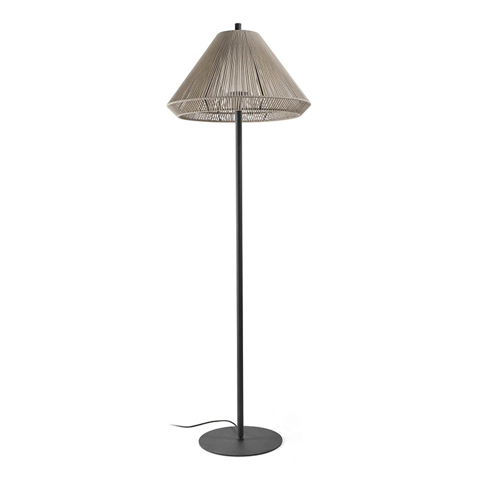 Торшер Faro 71569-09 Saigon OUT 1950 C70 Grey/beige floor lamp