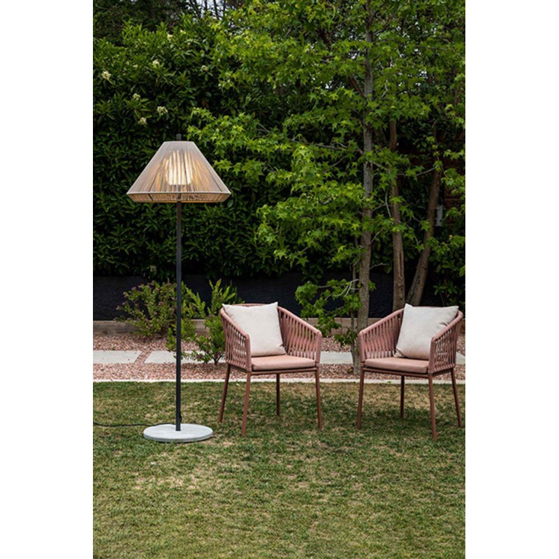Торшер - Faro 71569-09 Saigon OUT 1950 C70 Grey/beige floor lamp
