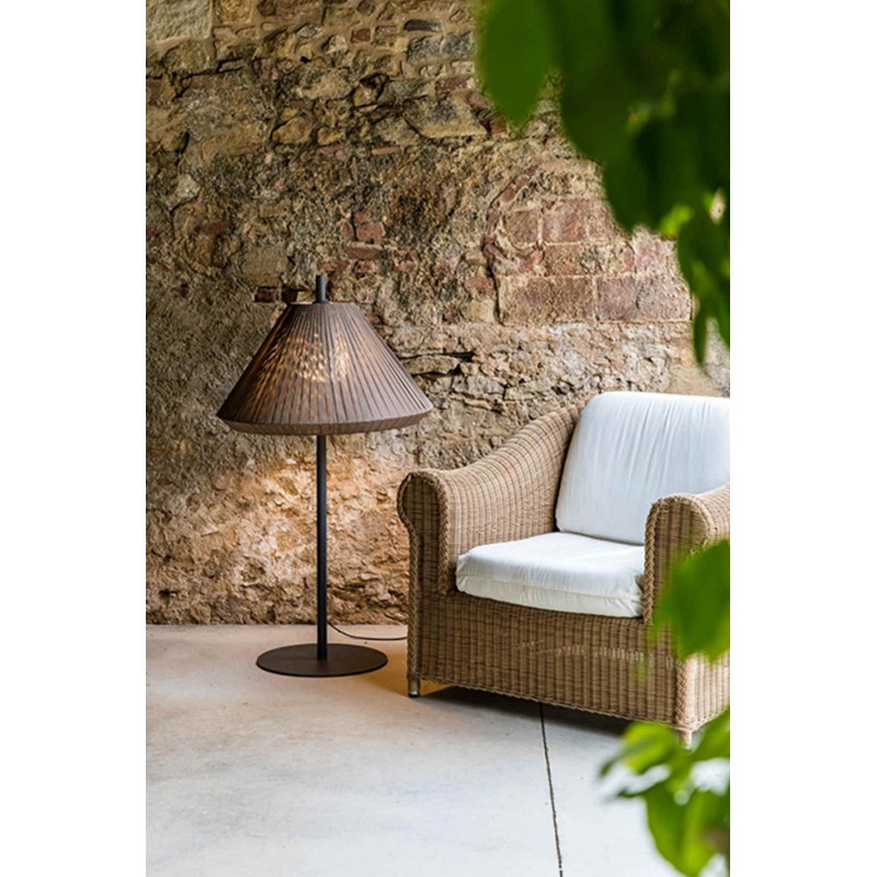 Настольная лампа Faro 71575-06 Saigon OUT 1200 T70 Grey/brown floor lamp