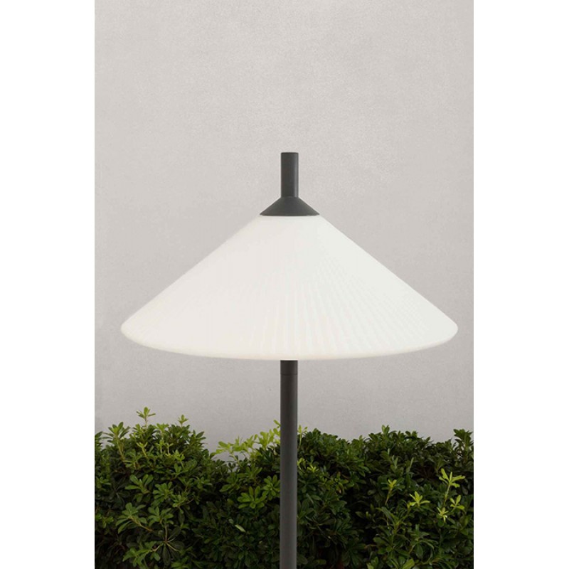 Парковый светильник Faro 71575P-05 Saigon OUT T70 Grey/matt white spike 1M T70