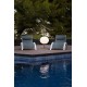Настольная лампа Faro 71576-04 Saigon OUT 600 R45 Grey/matt white floor lamp