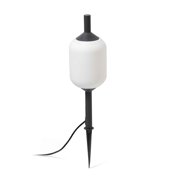 Декоративний світильник Faro 71576P-03 Saigon OUT 730 R17 Grey/matt white spike