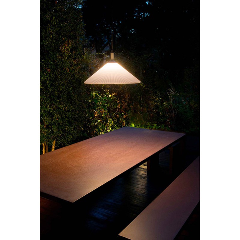 Подвесной светильник Faro 71579-02 Saigon OUT R55 Grey/white matt pendant lamp