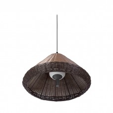 Подвесной светильник Faro 71579C-07 Saigon OUT Grey/brown pendant lamp W70 cone cap