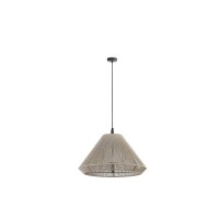 Підвісний світильник Faro 71579C-09 Saigon OUT C70 Grey/beige pendant lamp cone cap