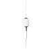 Подвесной светильник Faro 71584-03 Saigon OUT R17 Grey/matt white portable and pendant lamp hole cap