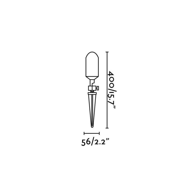 Спот - Faro 71613 ANDY Satin gold spike lamp
