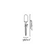 Спот - Faro 71613 ANDY Satin gold spike lamp