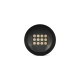 Грунтовый светильник Faro 71716 TRAS 12L Black recessed lamp 13?, 25 Вт, 2580 лм, 3000K