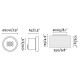 Грунтовый светильник Faro 71716 TRAS 12L Black recessed lamp 13?, 25 Вт, 2580 лм, 3000K