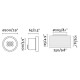 Грунтовый светильник Faro 71717 TRAS 12L Black recessed lamp 40?, 25 Вт, 2580 лм, 3000K