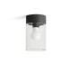 Потолочный светильник Faro 71740 KILA 200 Dark grey ceiling lamp transparent