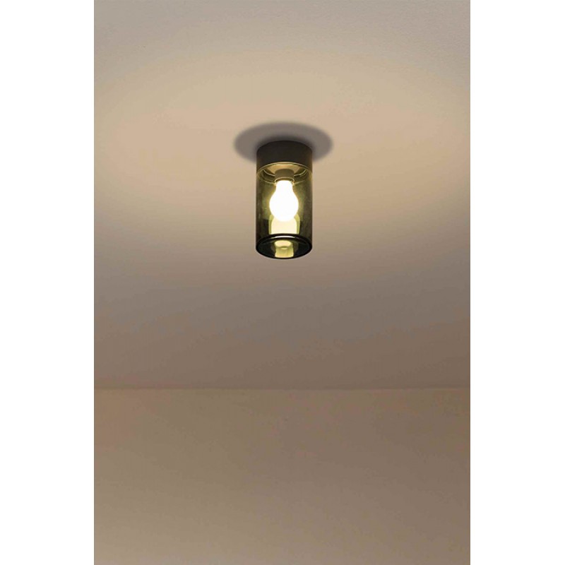 Потолочный светильник Faro 71741 KILA 200 Dark grey ceiling lamp smoked