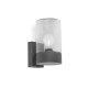 Бра - Faro 71743 KILA Dark grey wall lamp transparent