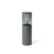 Парковый светильник Faro 71747 KILA 400 Dark grey beacon lamp smoked