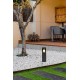 Парковый светильник Faro 71747 KILA 400 Dark grey beacon lamp smoked