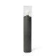 Парковый светильник Faro 71749 KILA 700 Dark grey beacon lamp transparent